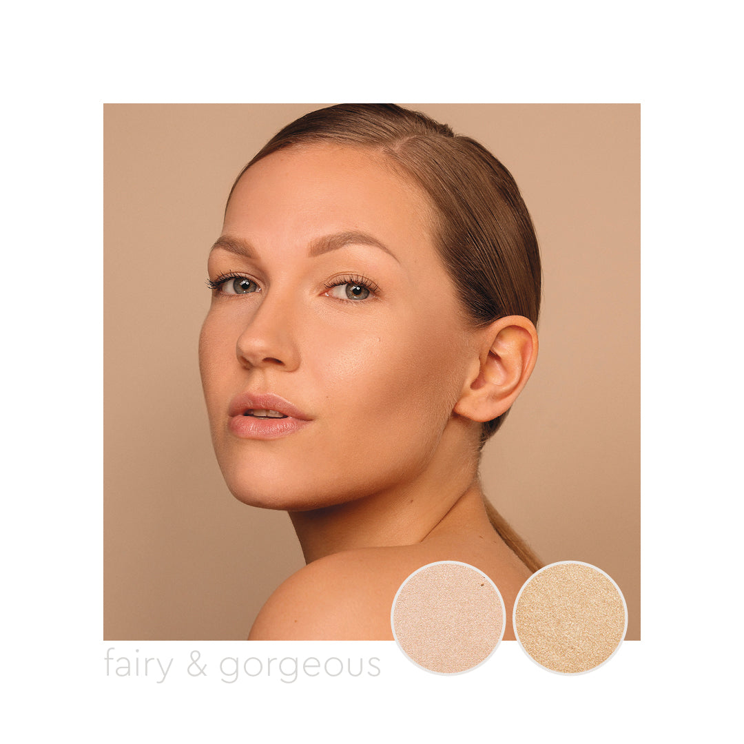compact mineral highlighter, fairy - Image 2