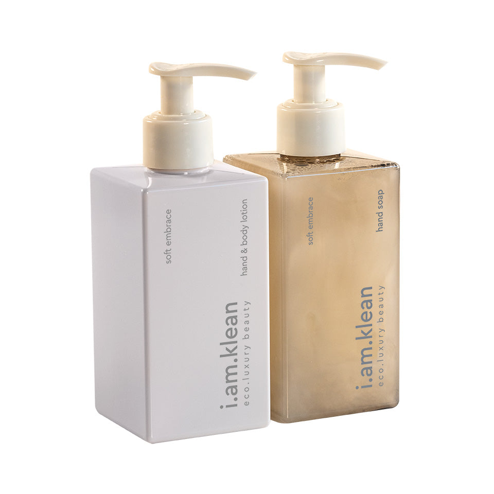 duo hand & body soap + lotion / soft embrace