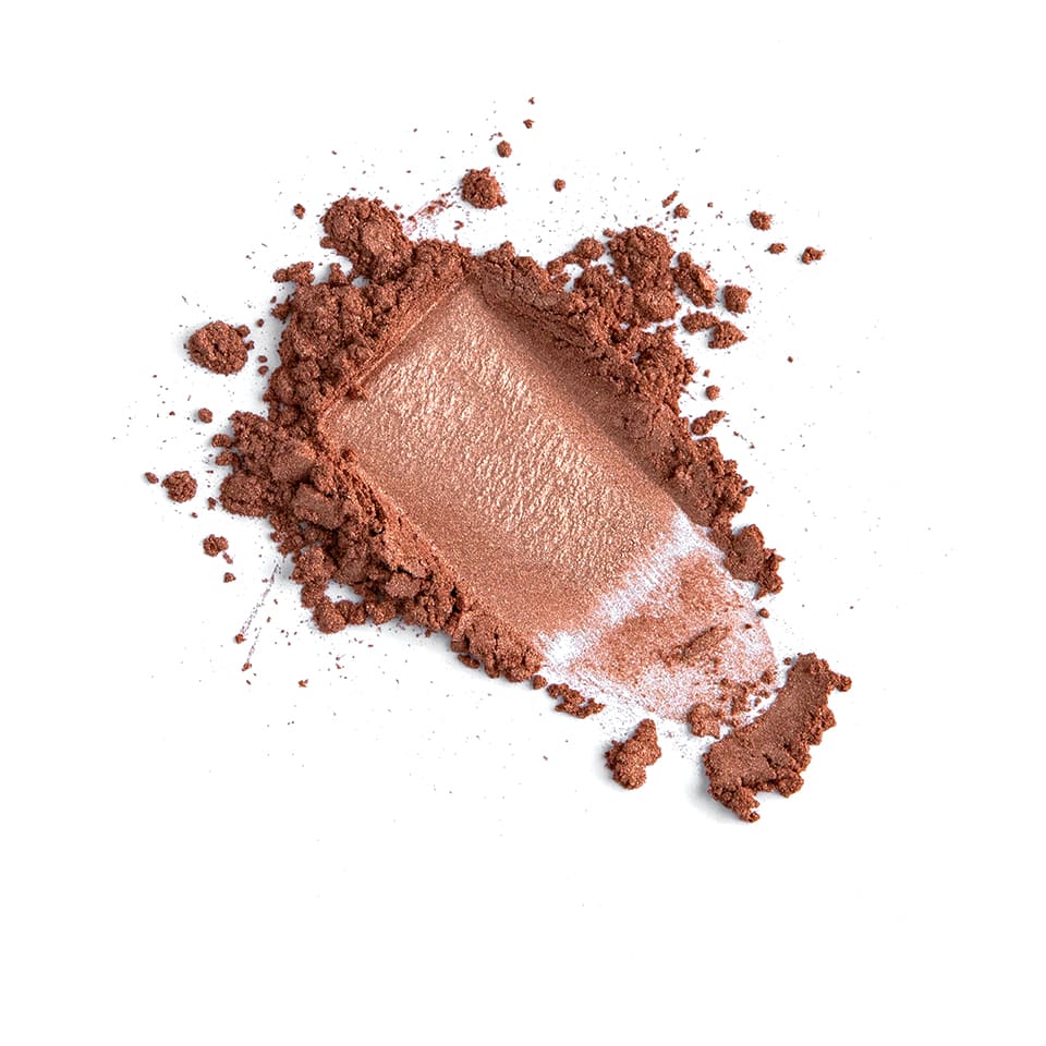 loose mineral eyeshadow, copper / full